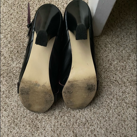 Black casual heels - Picture 3 of 5